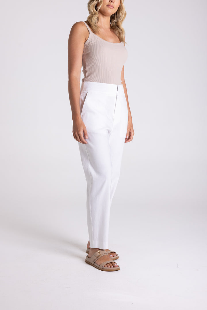 Linen/Viscose 7/8 pant TT