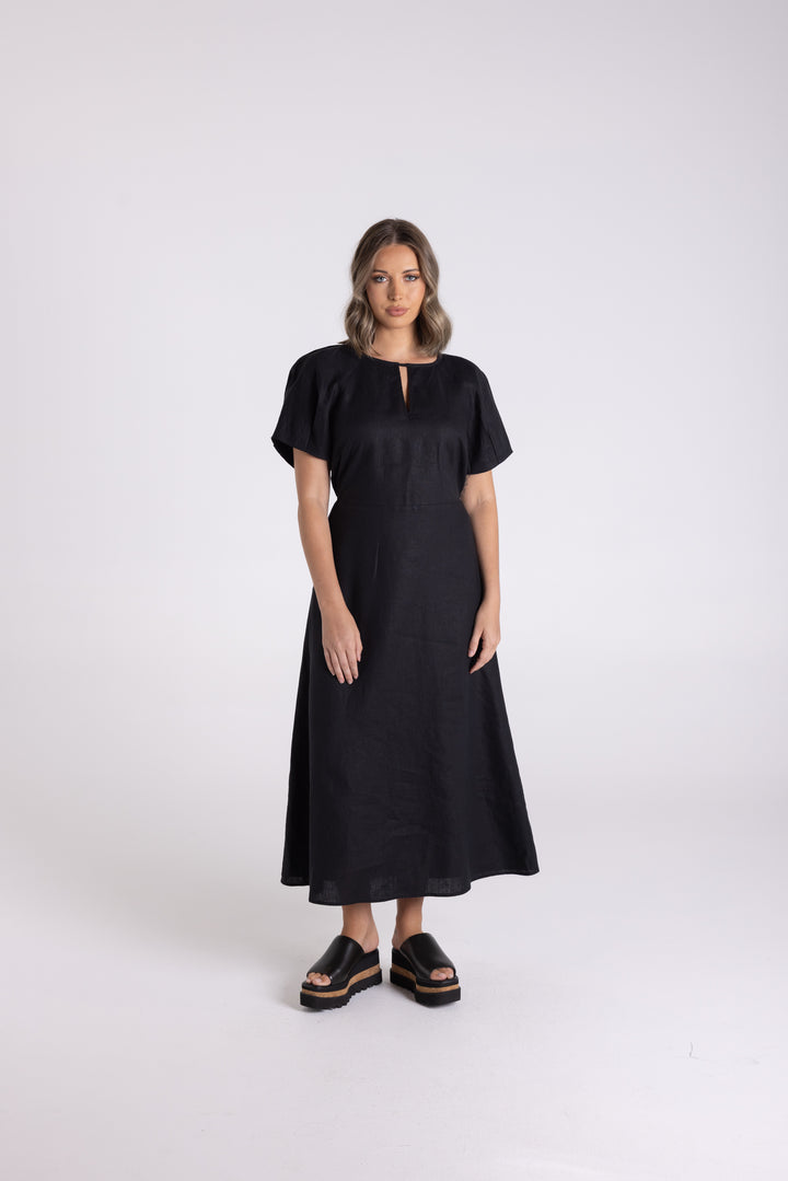 Linen Midi Dress TT