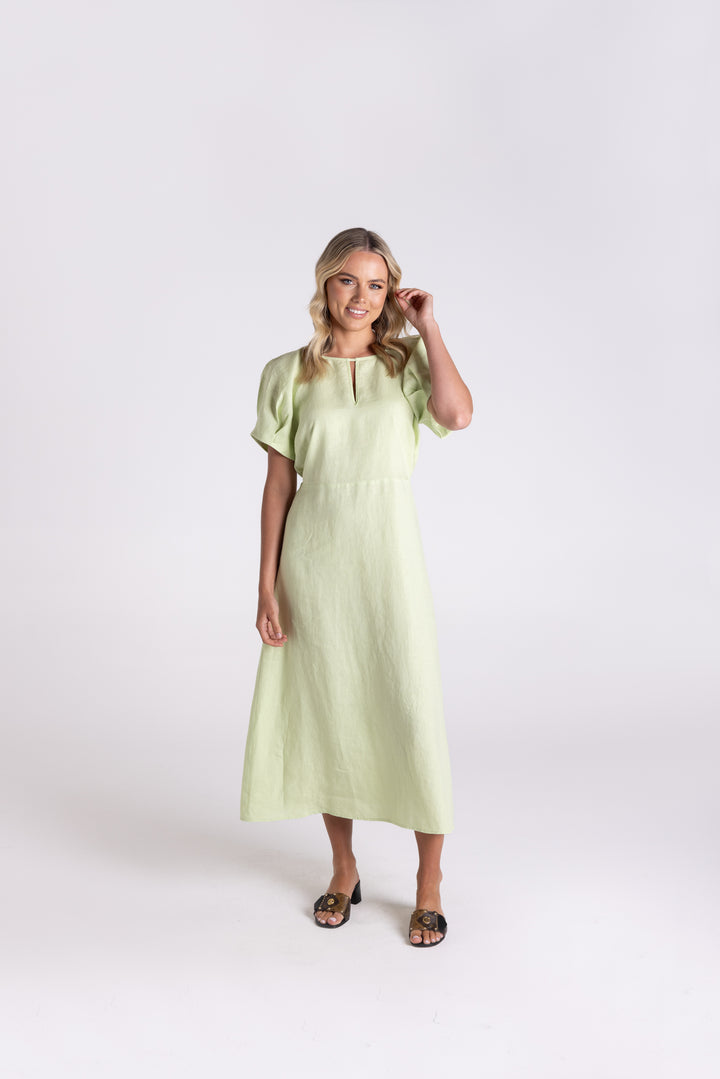 Linen Midi Dress TT