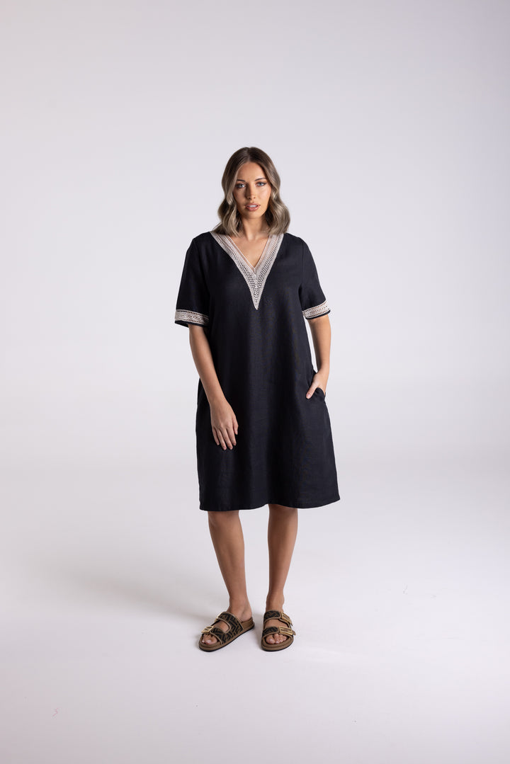 Lace Detail Dress TT