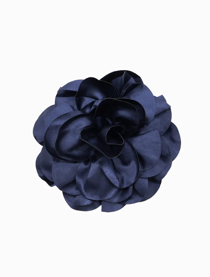 Satin Flower Brooch