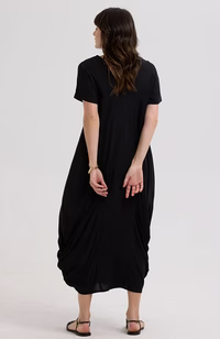 Drape Bottom Dress