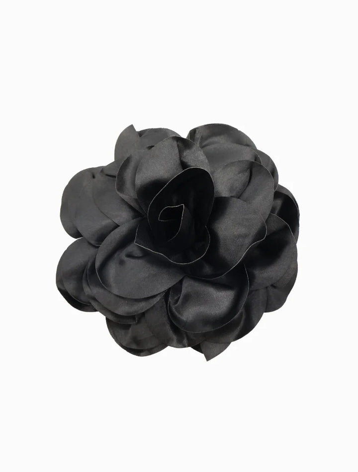Satin Flower Brooch