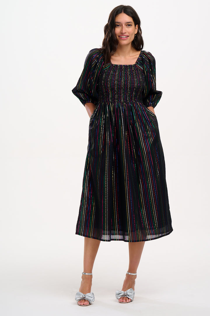 Lillian Shirred Dress