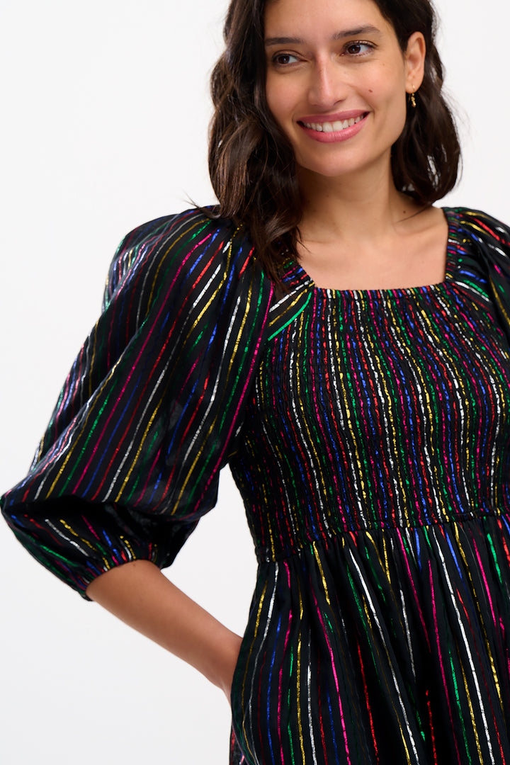 Lillian Shirred Dress