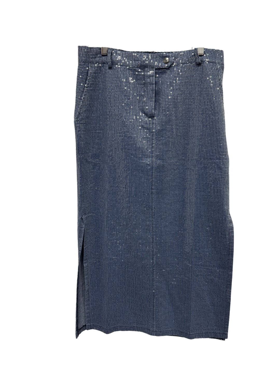 Fantasy Sequin Denim Skirt