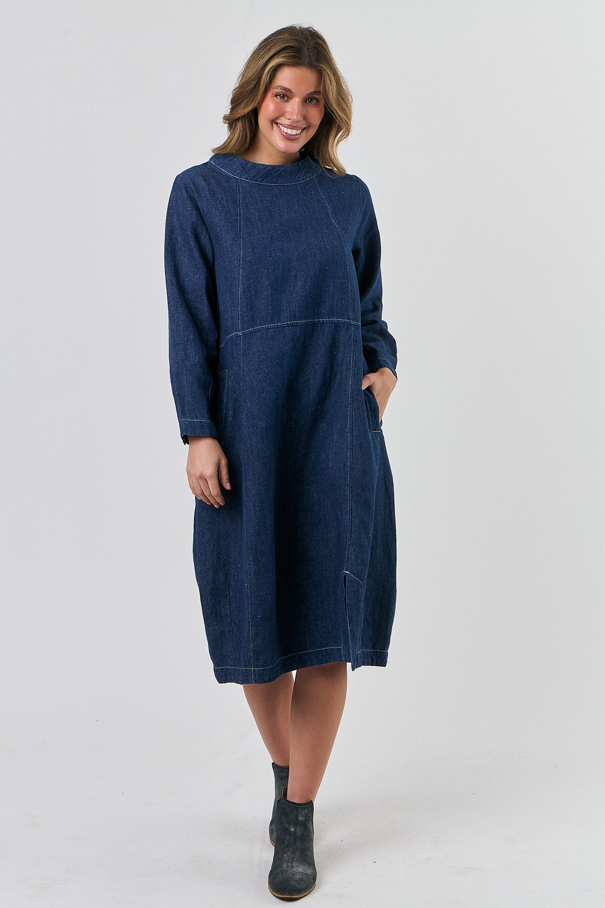 Indigo Dress – Armadio Style Collective