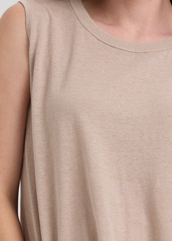 Linen A line Top S/L