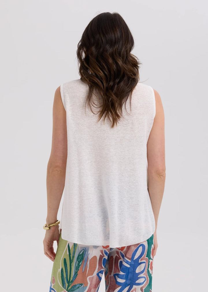 Linen A line Top S/L