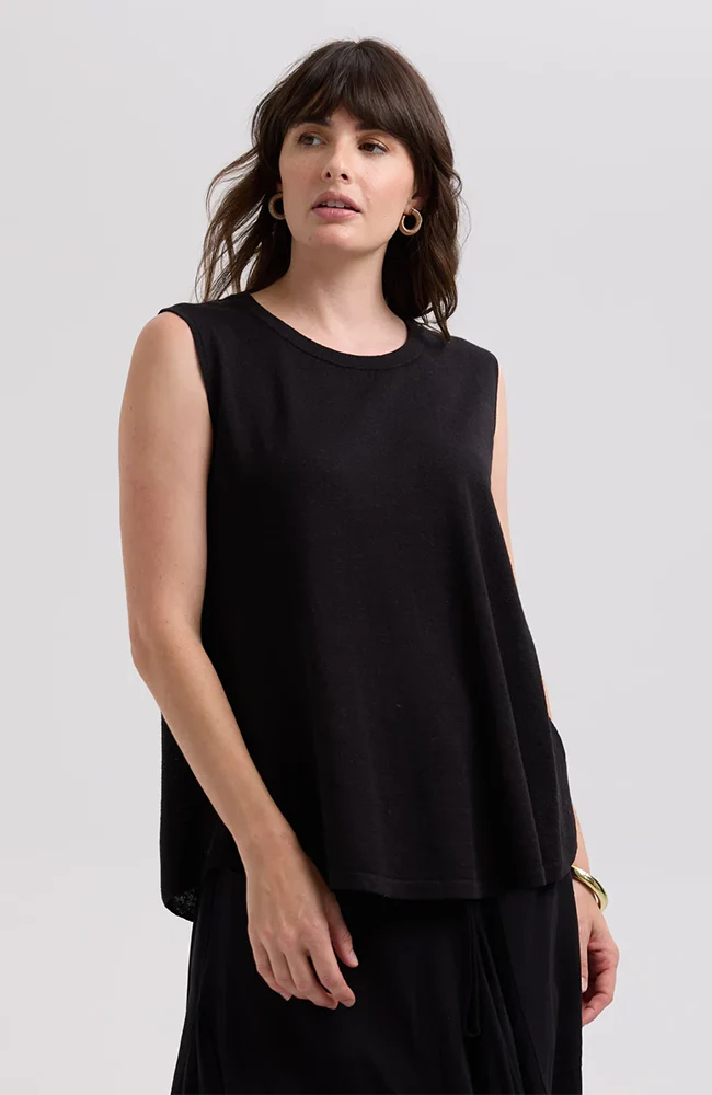 Linen A line Top S/L