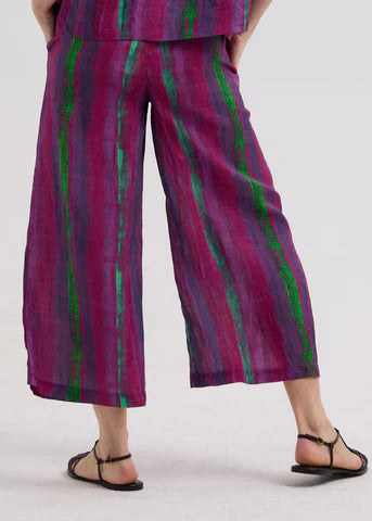 Painted Linen Pant