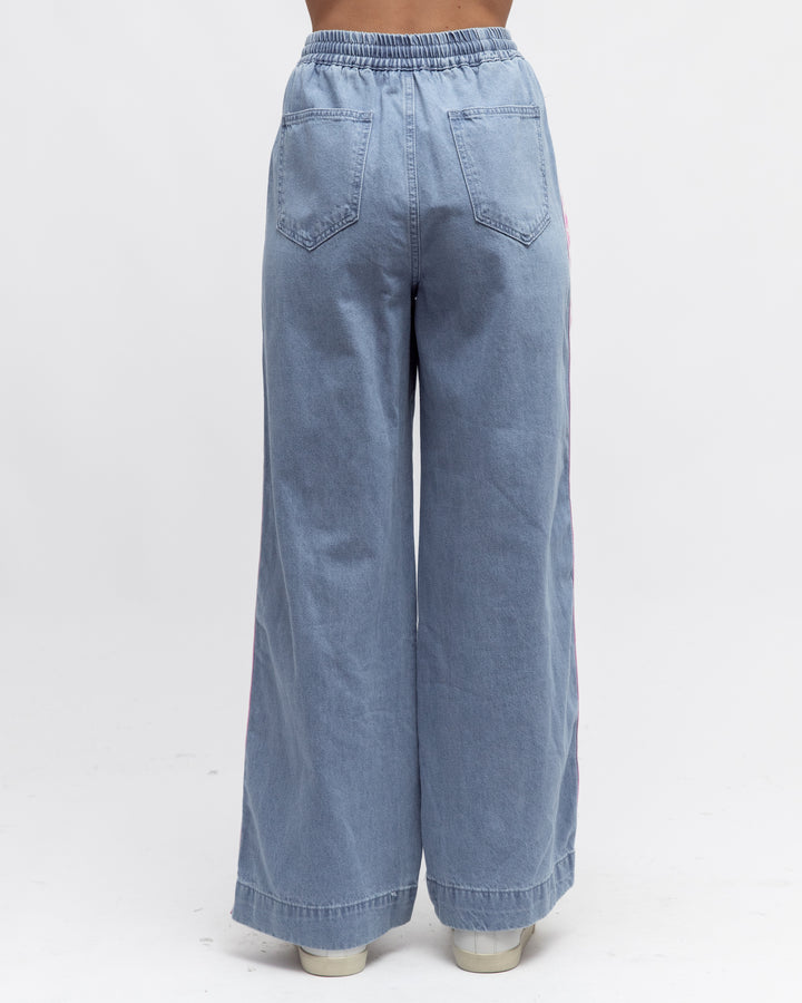 Lani Denim Jeans Pink Stripe