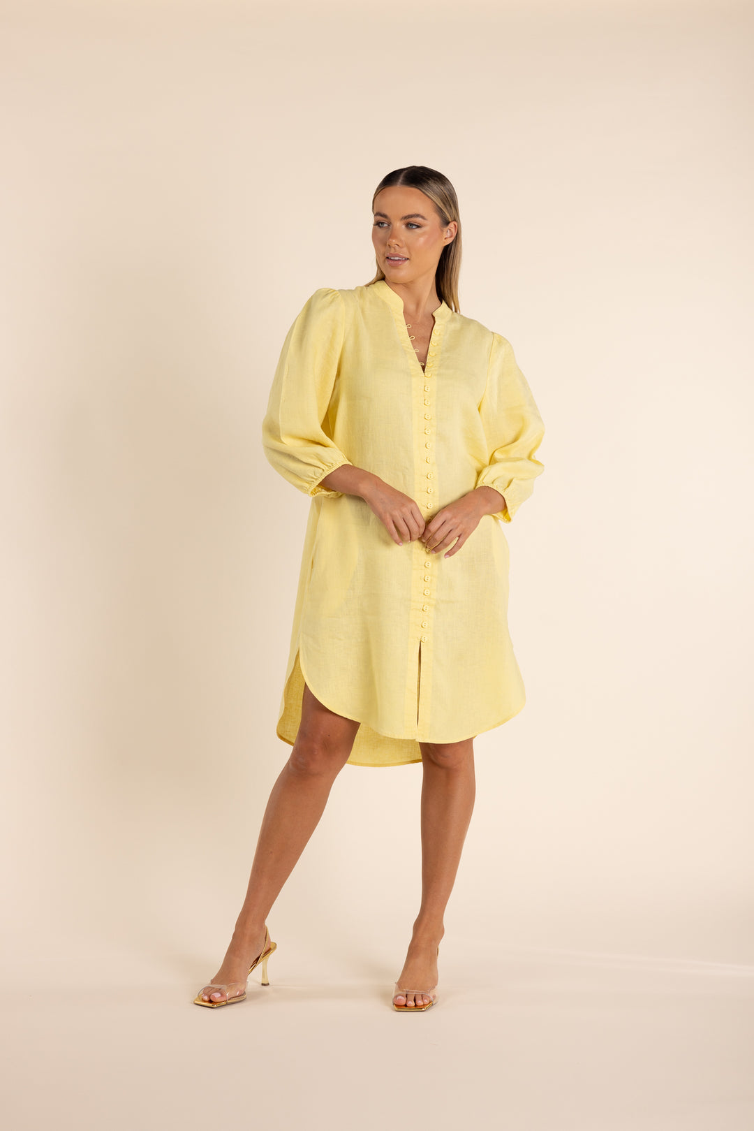 Linen Shirt dress TT