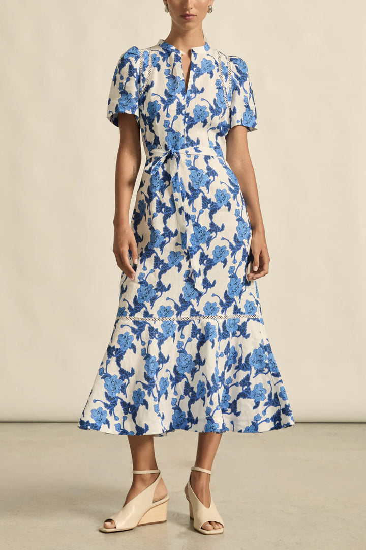 Cable dress- Azure Boquet