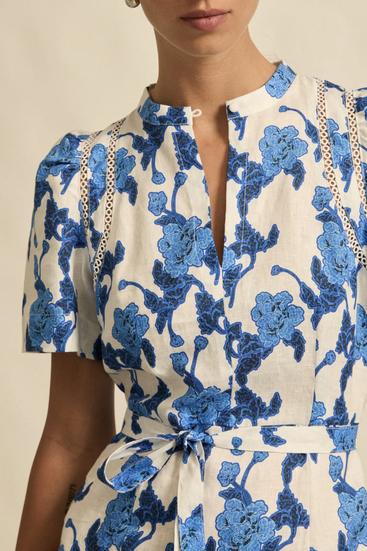 Cable dress- Azure Boquet