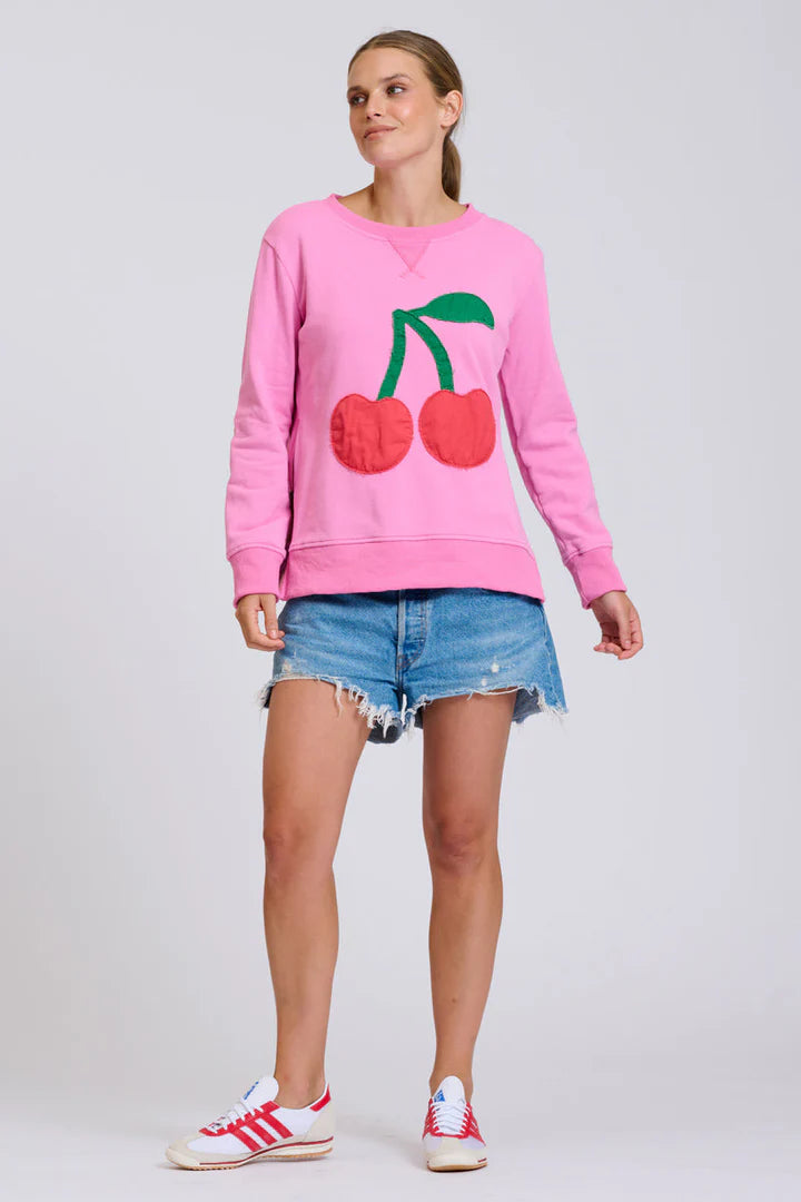 Classic Zipside Sweatshirt  Cherries