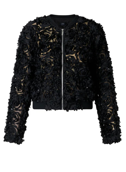 Dora Ribbon Rose Jacket