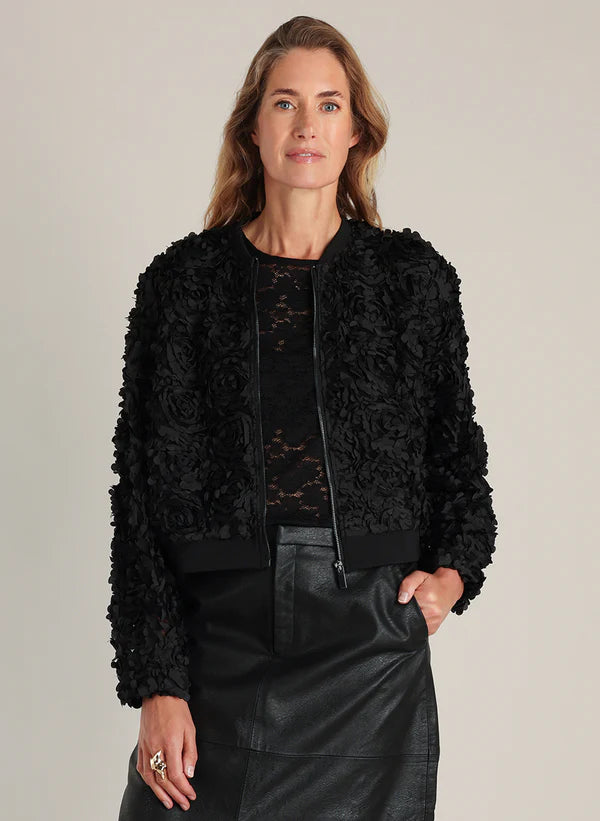 Dora Ribbon Rose Jacket