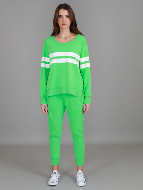 Theresa Two Stripe Sweatshirt