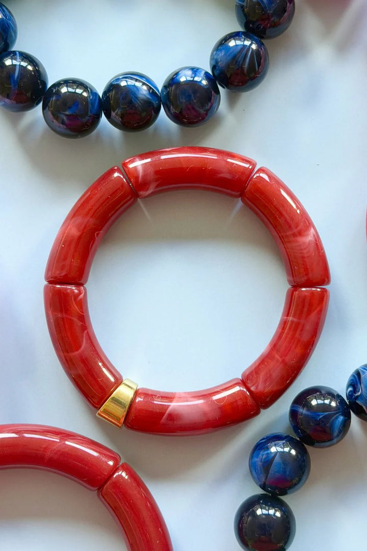 Tube Bracelets Resin