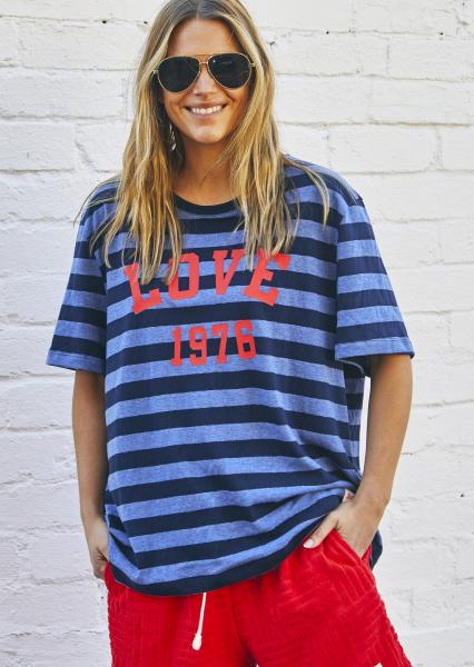 Love 1976 Stripe Tee