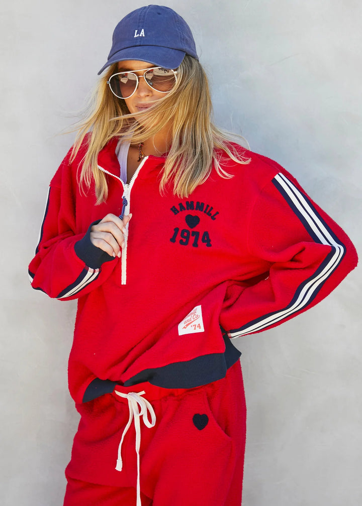 1974 POLAR SWEAT - RED