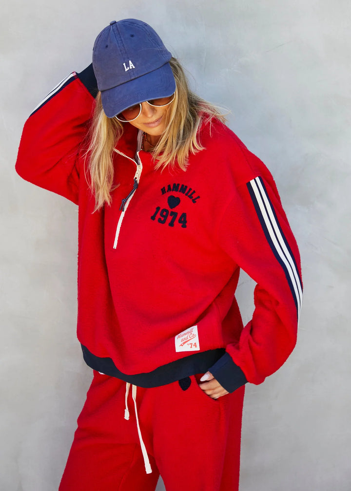 1974 POLAR SWEAT - RED