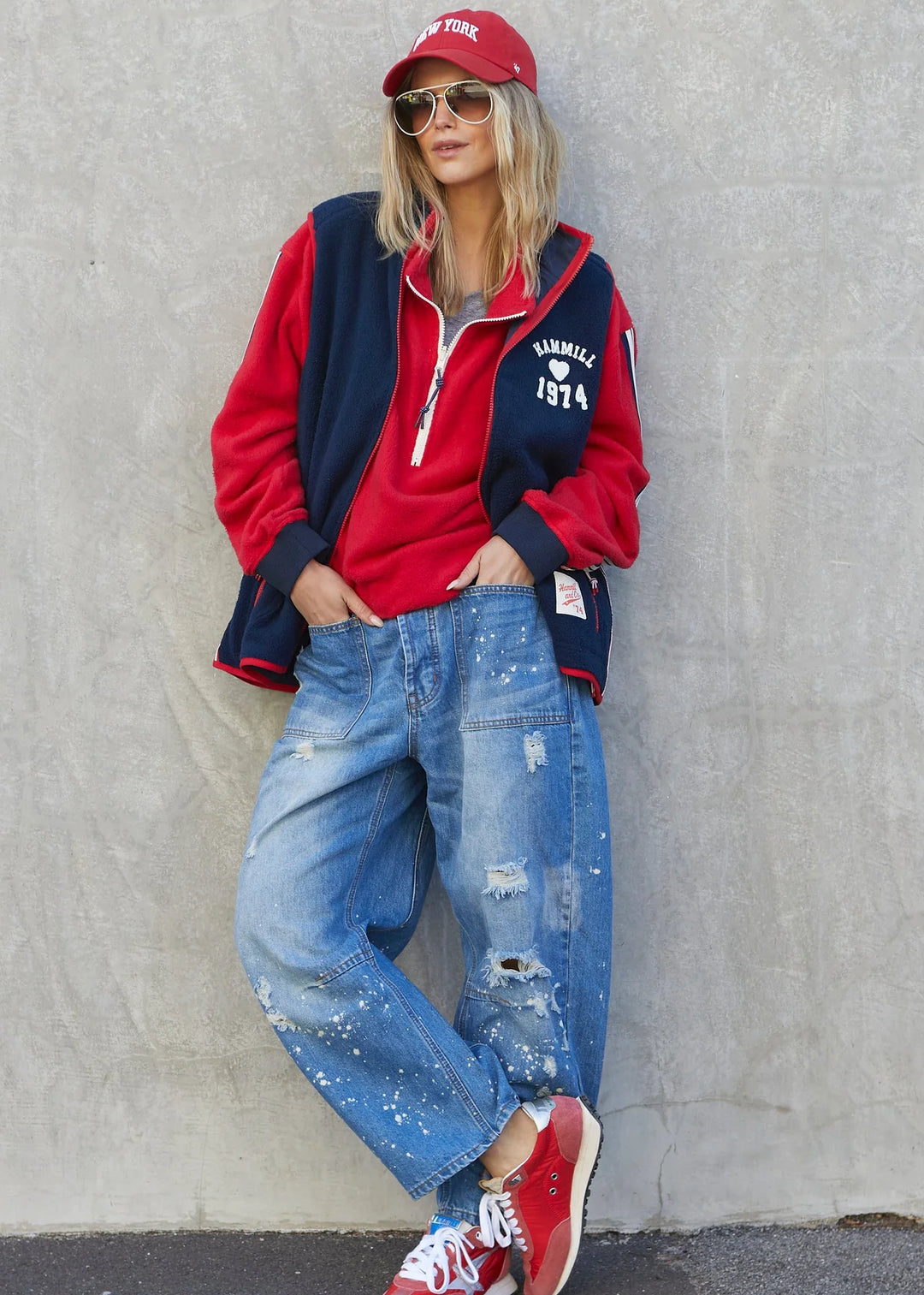 1974 POLAR VEST - NAVY