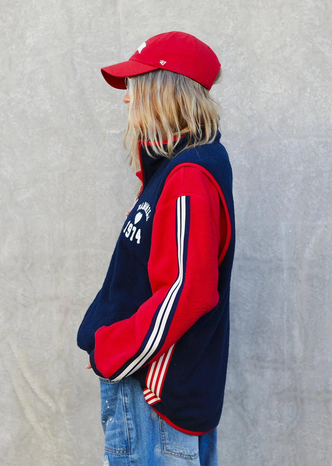 1974 POLAR VEST - NAVY