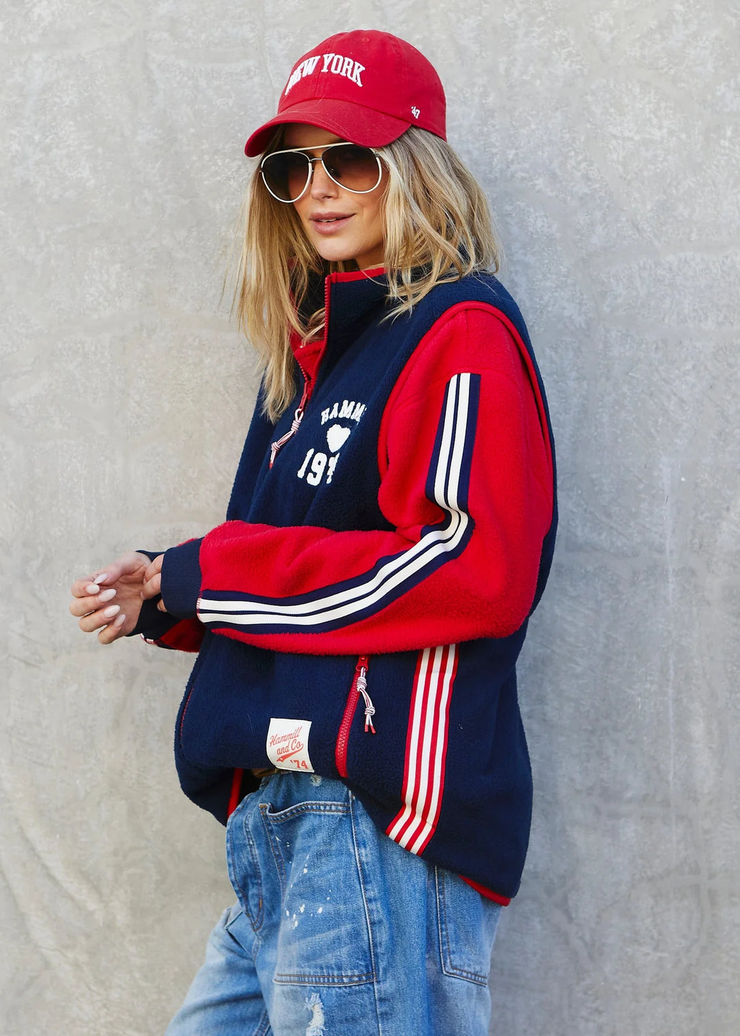 1974 POLAR VEST - NAVY