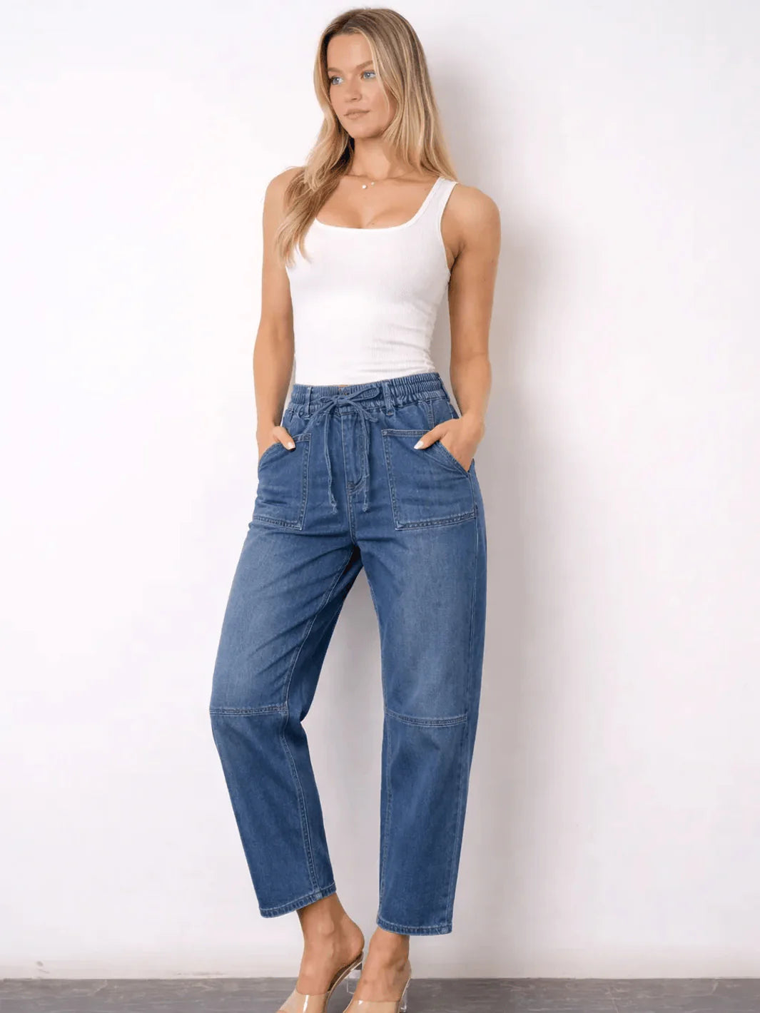 Wakee Barrel Jean