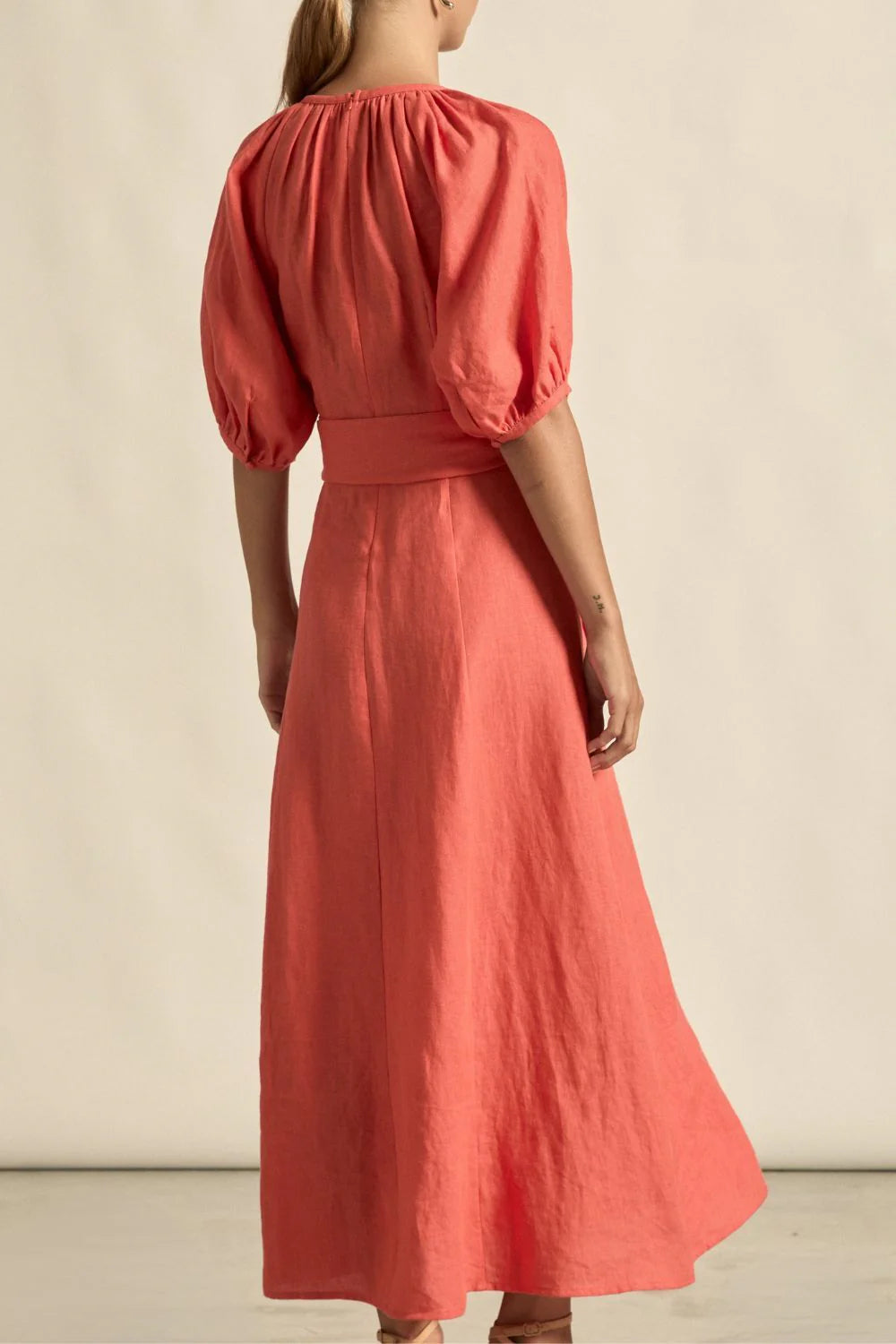 Harvest Dress- Melon