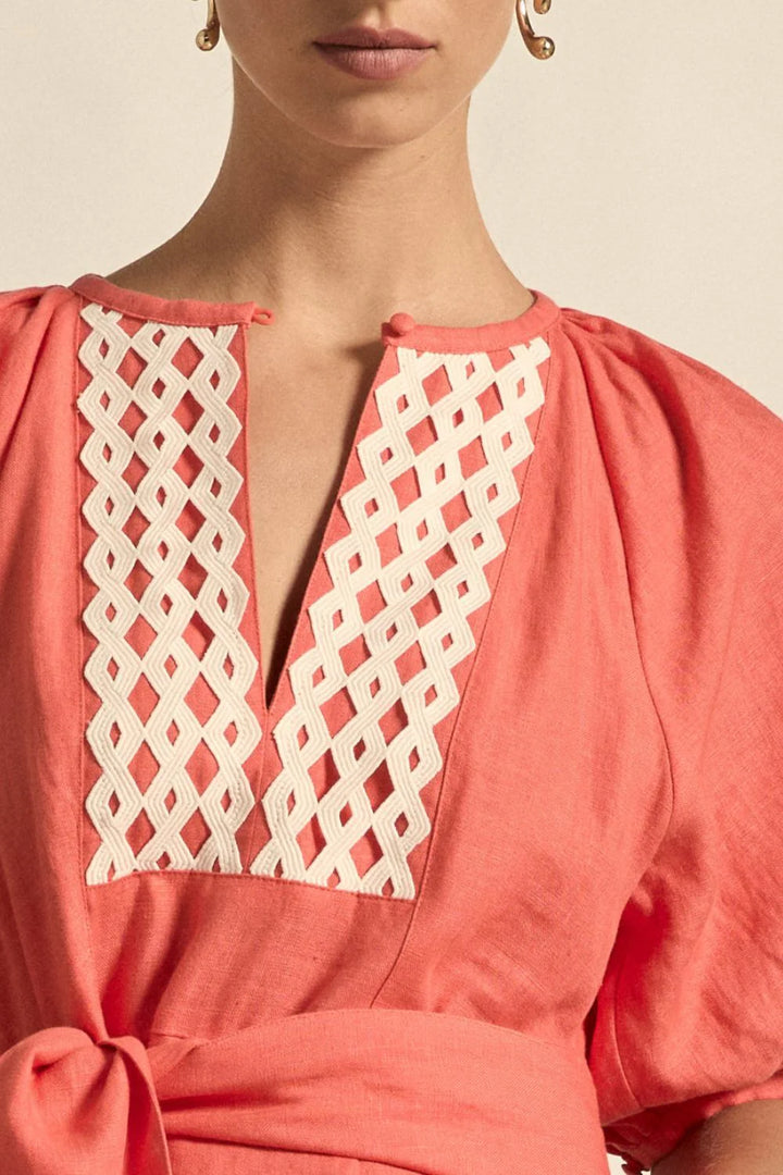 Harvest Dress- Melon