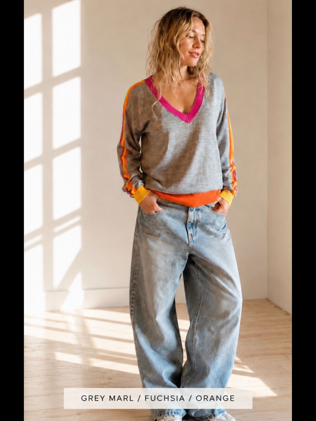 Striped Colour Knit