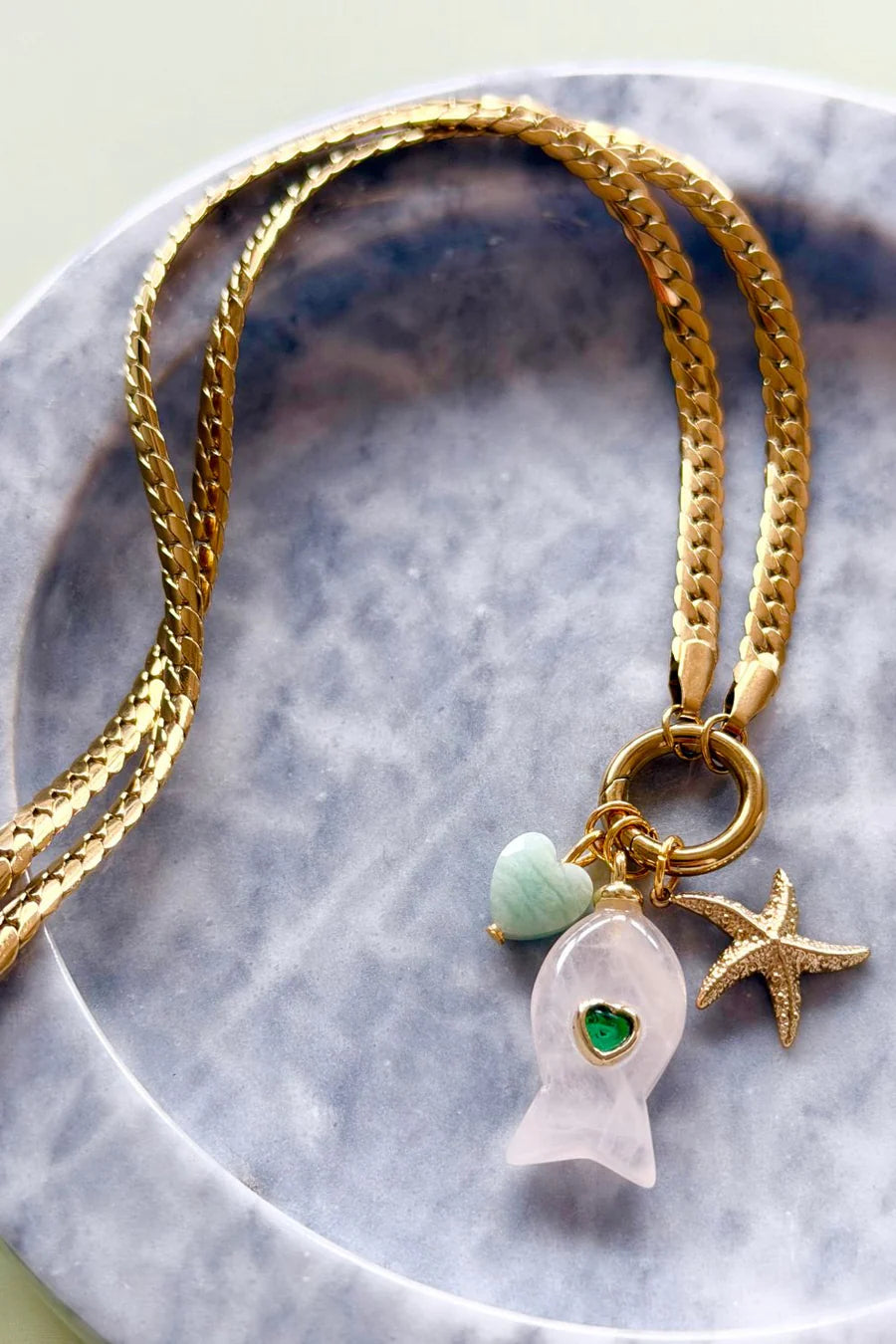 Caribbean Cruise Charm Necklace