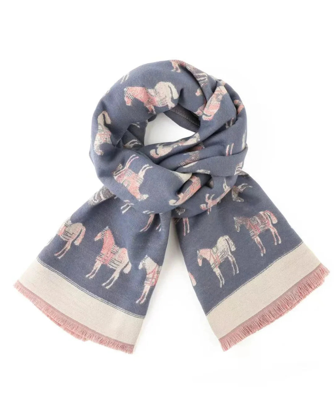 Equestrian Scarf Reversible