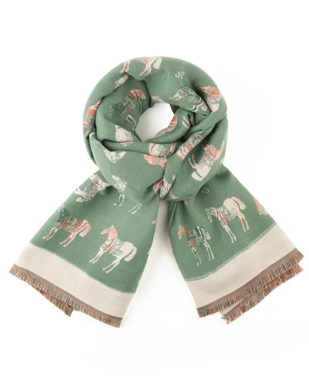 Equestrian Scarf Reversible
