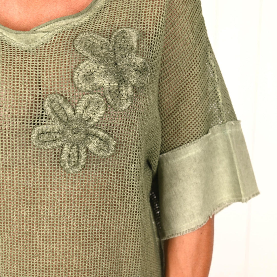 Open Weave Top