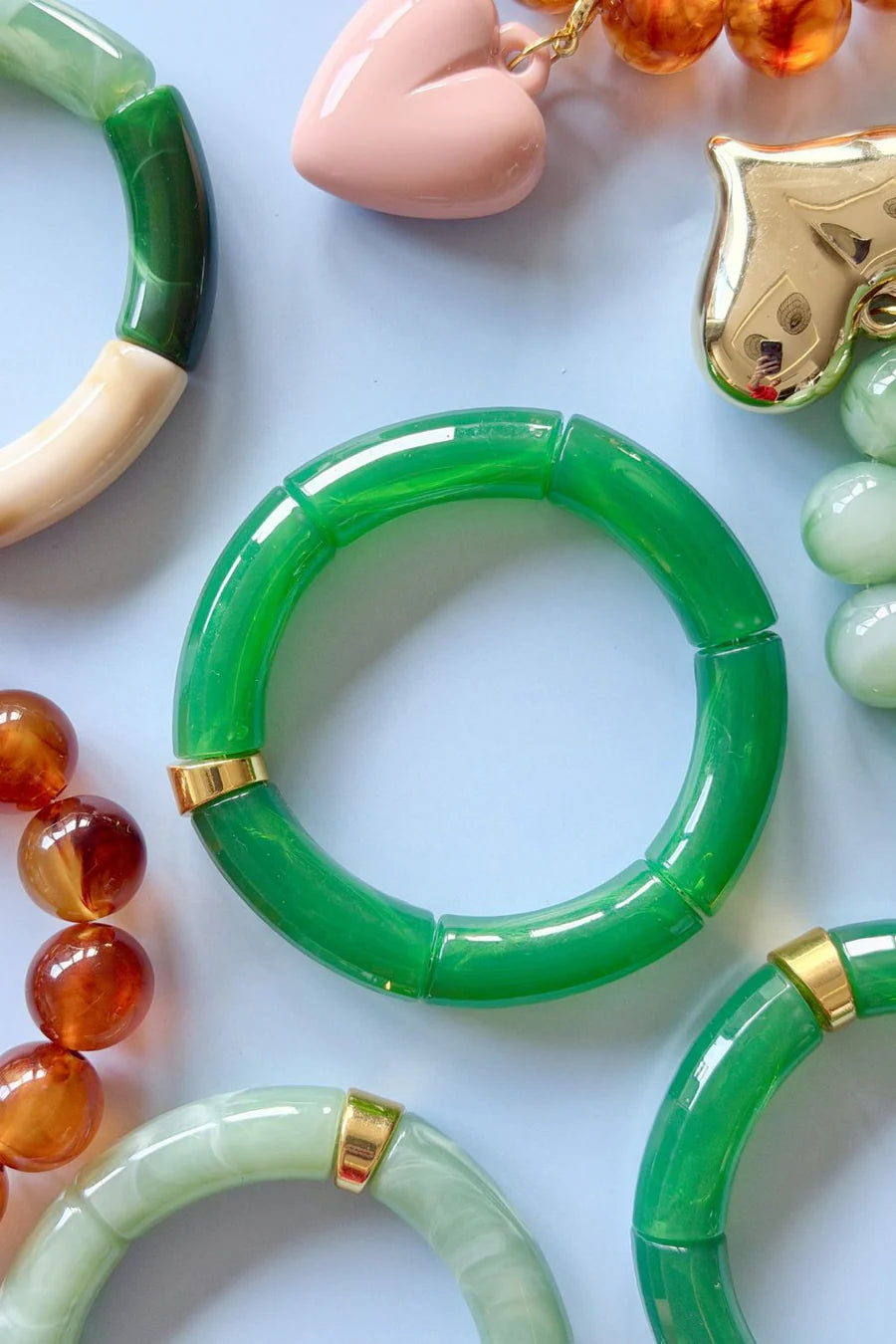 Tube Bracelets Resin