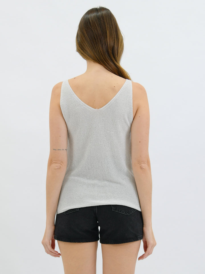 Moonlit Glow Glitter Top