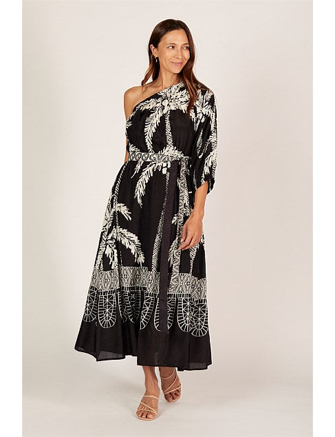 Lou Lou Dress- Sunset Palms