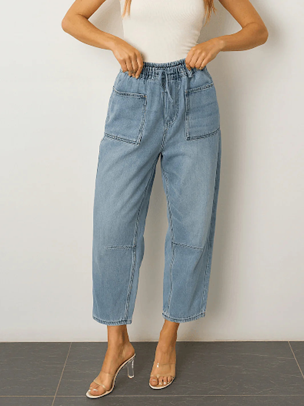Wakee Barrel Jean