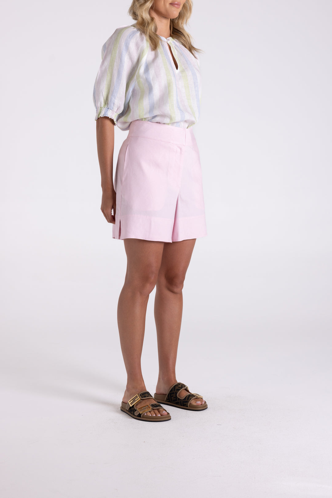 Linen Viscose Shorts TT