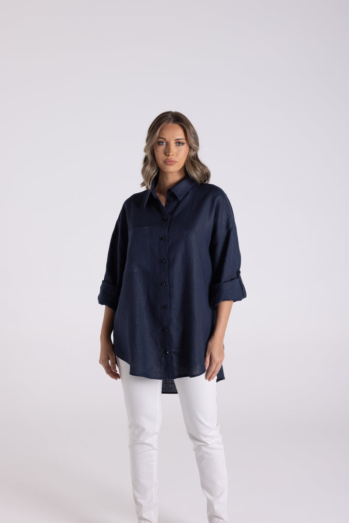 Oversized Linen Shirt TT