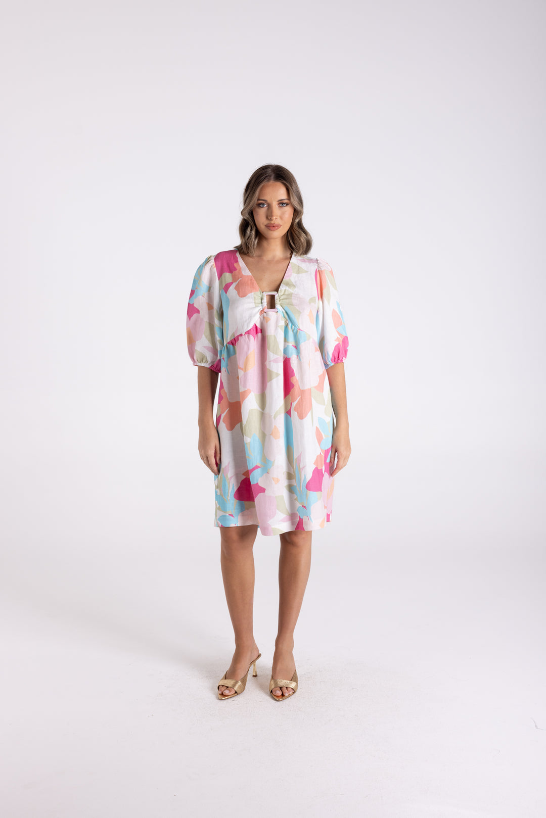 Anna Print Dress