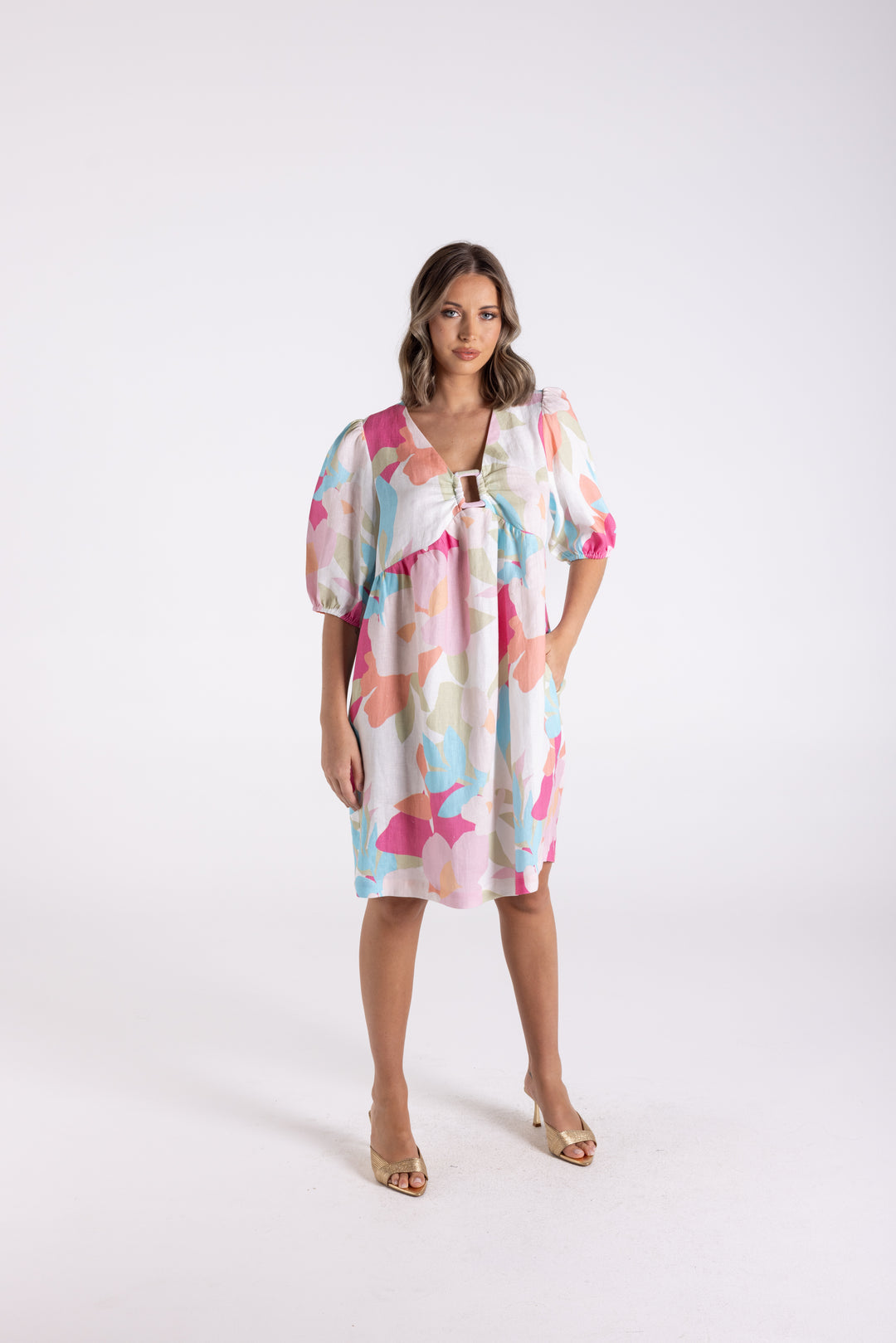 Anna Print Dress