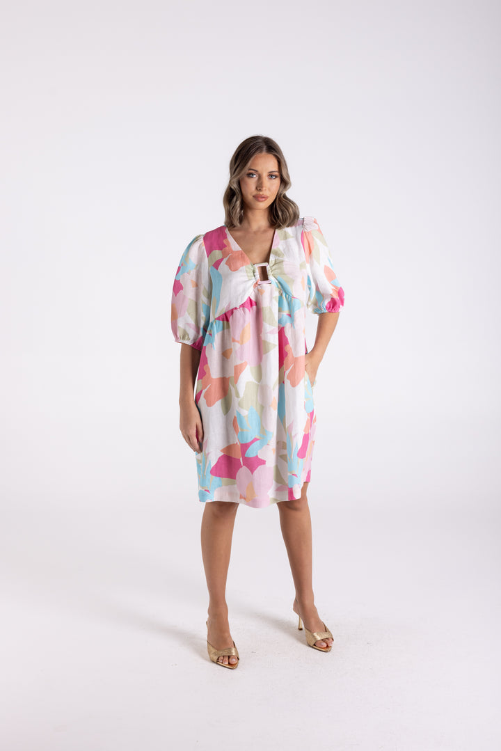 Anna Print Dress