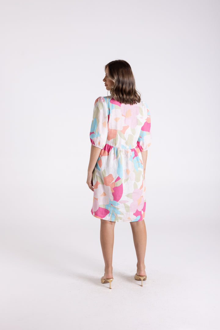 Anna Print Dress