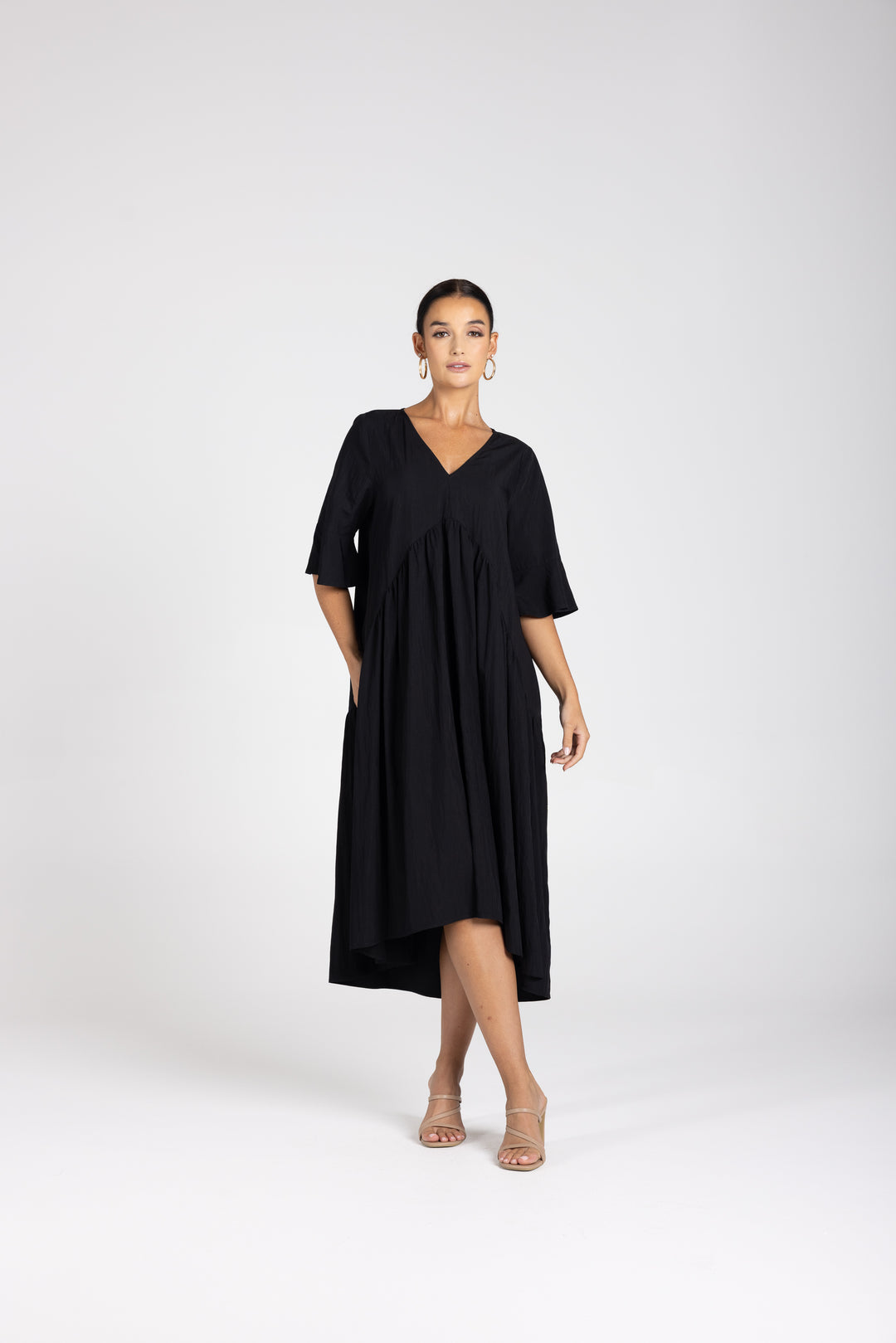 Vonnie V Neck Dress
