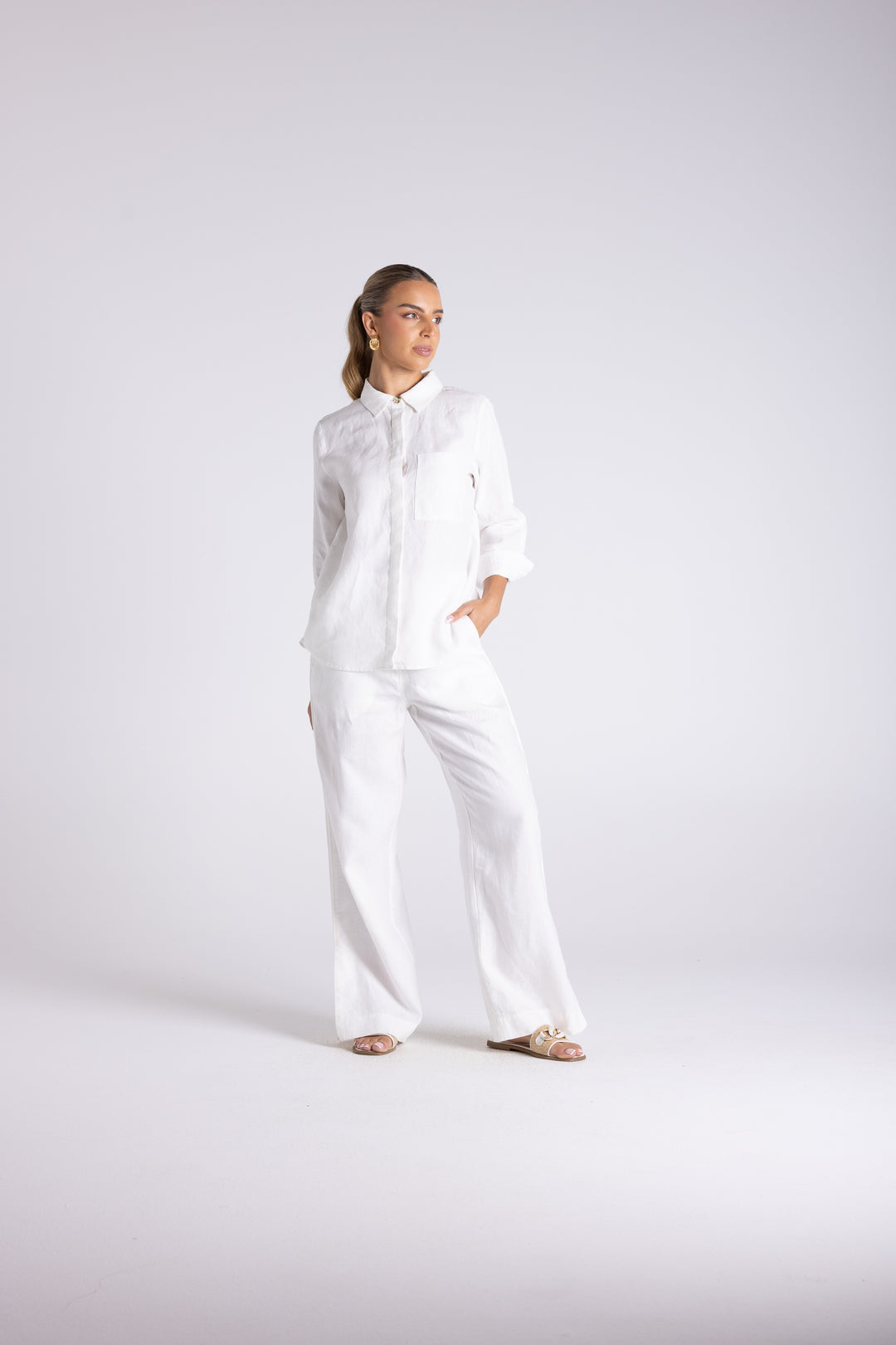 Sophia Linen Shirt